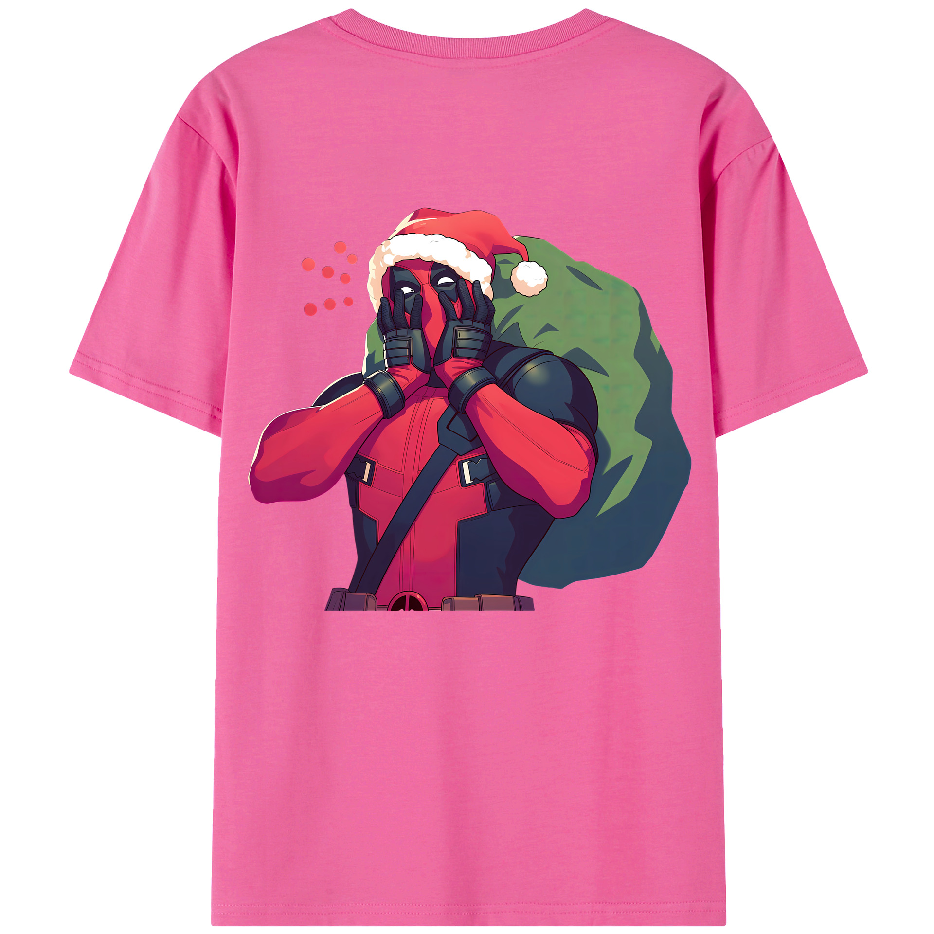 （画像用） Deadpool デッドプール レディース半袖Tシャツ(バックプリント)